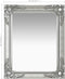 vidaXL - Wandspiegel - barok - stijl - 50x60 - cm - zilverkleurig