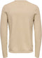 ONLY & SONS ONSPANTER 12 STRUC CREW KNIT NOOS - Heren Trui - Gebreid - Maat S