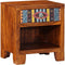 vidaXL - Nachtkastje - 2 - st - 40x35x45 - cm - massief - acaciahout