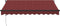 vidaXL - Luifel - automatisch - uittrekbaar - met - LED's - 300x250 - cm - bordeaux