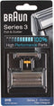 Braun Series 3 31S - Vervangend Scheerblad - Zilver