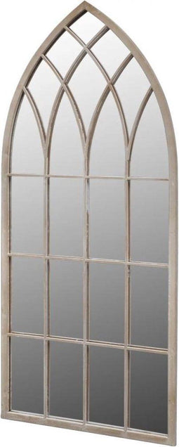vidaXL - Tuinspiegel - gotisch - boogvormig - 50x115 - cm