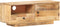 vidaXL - Tv-meubel - 90x30x35 - cm - massief - mangohout