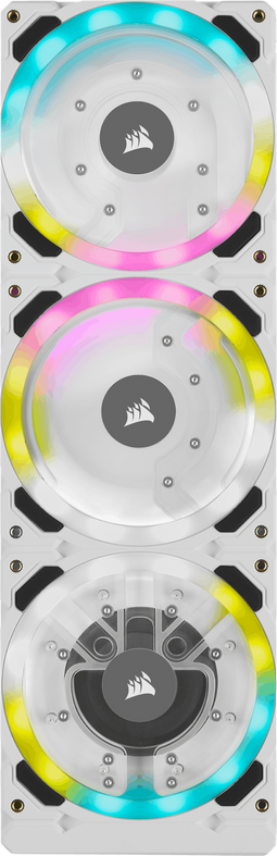 Corsair Hydro X Series XD7 RGB - Pomp/Reservoir Combo - 360 mm Distributieplaat - Wit