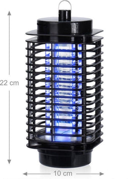 Staande elektronische insectenverdelger - Effectief tot 25m² - Zwart