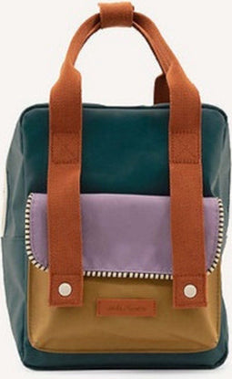 Sticky Lemon Backpack/Boekentas Small - A Journey Of Tales - Edison Teal