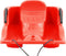 vidaXL - Slee - met - remmen - 87x40x18 - cm - polypropeen - rood