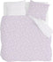 Walra Dekbedovertrek Little Daisies - Lits-Jumeaux 240x220 - 100% Katoen - Lila