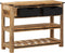 vidaXL - Wandtafel - 100x35x75 - cm - massief - mangohout