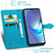 imoshion Hoesje Geschikt voor Motorola Moto G50 Hoesje Met Pasjeshouder - imoshion Mandala Bookcase - Turquoise