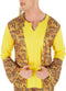 dressforfun - herenkostuum discoster S - retro jaren 60 70 - inclusief haarband