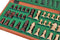 Schaakcassette Tournament 4 mahonie/essen 41x20cm.
