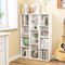 Coast Boekenkast 11 Vakken - Moderne Geometrische Kamerplank - Wit 74x24x106 cm