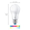 WiZ A60 E27 - Slimme LED Lamp - Dimbaar warm- en koelwit licht en miljoenen kleuren (2 stuks)