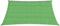 vidaXL - Zonnezeil - 160 - g/m² - 4x4 - m - HDPE - lichtgroen