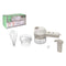 Oplaadbare en draagbare minisnijder Kiwi 200 ml (6 Stuks)