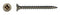 Tuindeco - Spaanplaatschroef rvs dia. 4,0x40 mm Pozidrive Tuindeco