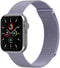 imoshion Bandje Geschikt voor Apple Watch Bandje Series 1 / 2 / 3 / 4 / 5 / 6 / 7 / 8 / 9 / SE - 38 / 40 / 41 mm / Series 10 - 42 mm Maat S - imoshion Milanees magnetische band - Paars