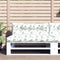 vidaXL - Palletkussens - 2 - st - stof - bladpatroon