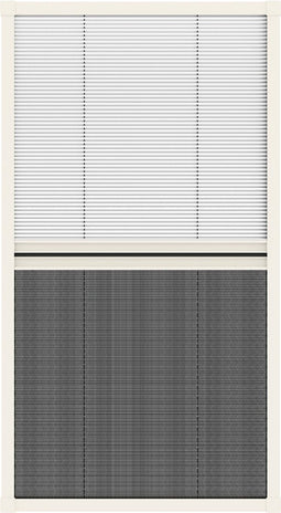 Livn Duoplissehor Plus - Raamhor en verduistering - 114x160cm - Wit