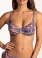 Cyell Pretty Paisley - Bikinitop D - Niet voorgevormd met Beugel - Paars