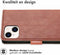 iMoshion Hoesje Geschikt voor iPhone 15 Plus Hoesje Met Pasjeshouder - iMoshion Luxe Bookcase - Bruin
