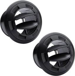 2 stuks 75 mm ventilatorverwarming, luchtuitlaat, universele airconditioning, uitlaatluchtkoeler voo
