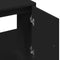 vidaXL - Wastafelkast - 63x29x55 - cm - bewerkt - hout - zwart