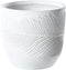 FTERO - Bloempot - Gebroken wit - 35 x 35 x 33 cm - Kleivezel