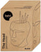 Balvi The Head zwart beton organizer
