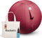 Backerz Zitbal 65 CM - Luxe Yoga Bal - Ergonomische Bureaustoel Bal - Linnen Rood
