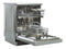 Inventum VVW6030AS - Vrijstaande vaatwasser - 13 couverts - Zilver