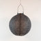 Anna's Collection - Solar lampion 25 cm grijs/marrakesh