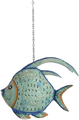 Decoratieve figuren Home ESPRIT Vis Mediterrane 40 x 9 x 30 cm