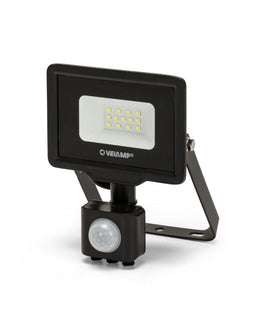 Velamp PADLIGHT5 - LED spotlight 10W IP44 met bewegingssensor - zwart 6500K