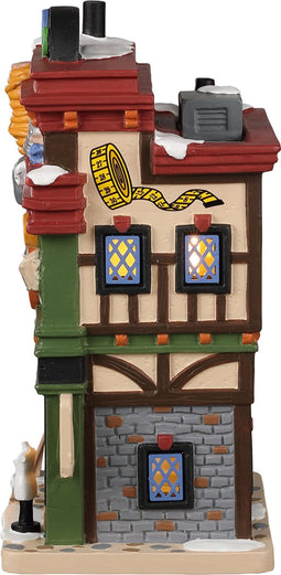 Lemax - Churchill's Sew-n-stitch, B/o Led - Kersthuisjes & Kerstdorpen