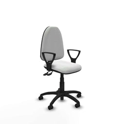 Piqueras y Crespo BFN01RP - Bureaustoel - Verstelbare hoogte - Wit