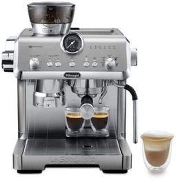 De'Longhi La Specialista Opera - Pistonmachine met bonenmaler - 15 maalstanden - Roestvrijstaal