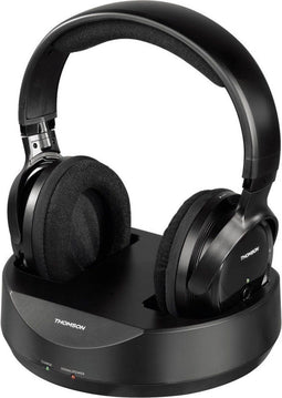 Thomson WHP3001BK - Draadloze hoofdtelefoon - Tot 100 m bereik - Zwart
