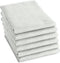 DDDDD Barbeque - Theedoeken - Set van 6 - Katoen - Geruit - 65x65 cm - Wit (6 stuks)