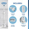 Oral-B Smart 5 5000 - Elektrische tandenborstel - Bluetooth Lithium-Ion accu - Wit (4 stuks)