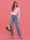 Vero Moda VMKAE D1 LS WRAP BLOUSE - Dames Top - V-hals - M (2022)