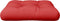 vidaXL - Palletkussen - 50x50x12 - cm - stof - rood
