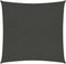 vidaXL - Zonnezeil - 160 - g/m² - 4,5x4,5 - m - HDPE - antracietkleurig
