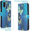 iMoshion Hoesje Geschikt voor Samsung Galaxy M31 Hoesje Met Pasjeshouder - iMoshion Design Softcase Bookcase - Meerkleurig / Blue Butterfly