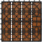 vidaXL - Terrastegels - 30x30 - cm - 1 - m² - HKC - teakkleur - 11 - st