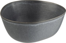 J-Line kom Louise - keramiek - grijs - large - 6 stuks