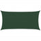 vidaXL - Zonnezeil - 160 - g/m² - 2,5x4,5 - m - HDPE - donkergroen