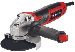Einhell TC-AG 125/850 - Haakse slijper - 850W 12000rpm 125mm schijfdiameter - incl. 3 doorslijpschijven en 1 lamellenschijf (set van 4)