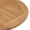 vidaXL Tuintafel rond Ø85x75 cm massief acaciahout